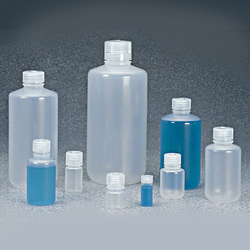 Nalgene® 312006-0016 Bulk Boston Rounds, 16 oz, Autoclavable PP Bottles, case/125