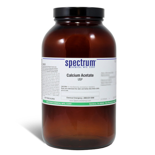 Calcium Acetate, USP, 500g, Each