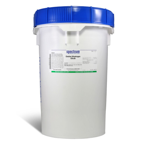 Choline Dihydrogen Citrate, 12kg, Each