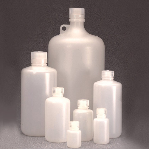 Nalgene® 312099-0004 Bulk Heavy Duty HDPE, IP2 Packaging Bottles, 4 oz (125mL), case/500