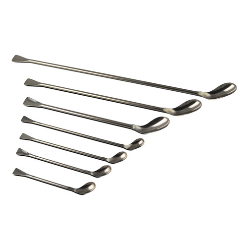 Bel-Art Ellipso-Spoon, 304 Stainless Steel, Spatula-Spoon Combo Tool, 50Cm