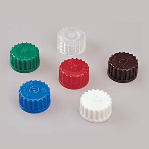 Nalgene® 362150-6280 Blue PP Screw Caps, 28-415, case/500