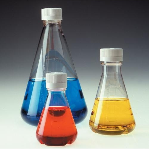 Nalgene 4112-0125 Single-Use PETG Cell Culture Flask, Sterile, 125mL,  case/24
