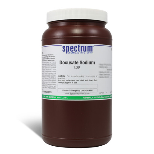 Docusate Sodium, USP, 500g, Each