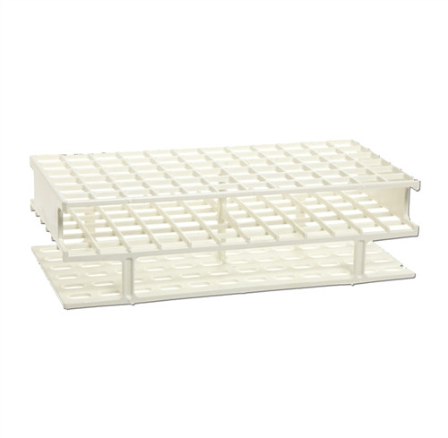 Nalgene® 5970-0013 Test Tube Rack, Autoclavable, White, 13mm tubes, case/8