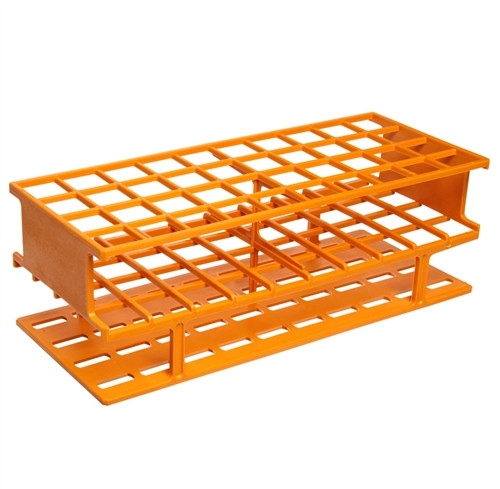Nalgene® 5970-0120 Test Tube Rack, Autoclavable, Orange, 20mm tubes, case/8