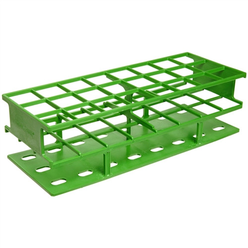 Nalgene® 5970-0430 Test Tube Rack, Autoclavable, Green, 30mm tubes, case/8