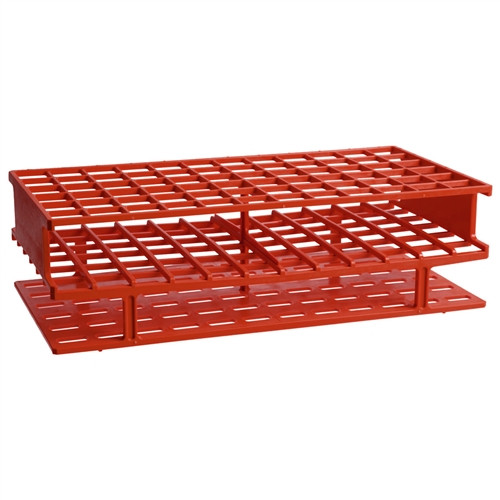 Nalgene® 5970-0516 Test Tube Rack, Autoclavable, Red, 16mm tubes, case/8