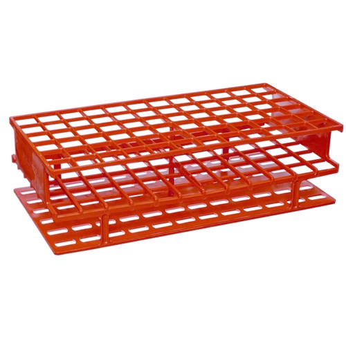 Nalgene® 5976-0516 Test Tube Rack, Unwire, Red, PP 16mm, case/8
