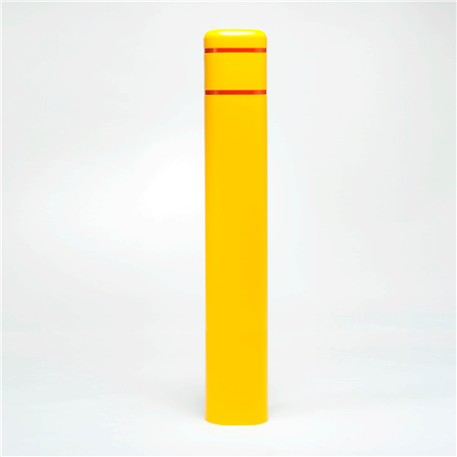 Bollard Post Sleeve, 10-7/8" x 60", UV Fade Resistant, Choose Color