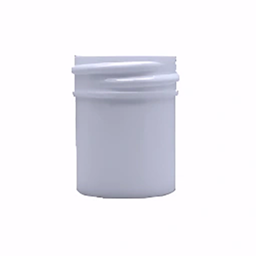 Bulk 0.5oz 33mm White Polypropylene Jars, 15mL (1/2 oz), No Caps, case/2024