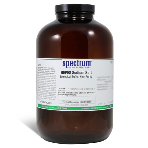 HEPES Sodium Salt, Biological Buffer, High Purity, 1kg, Each
