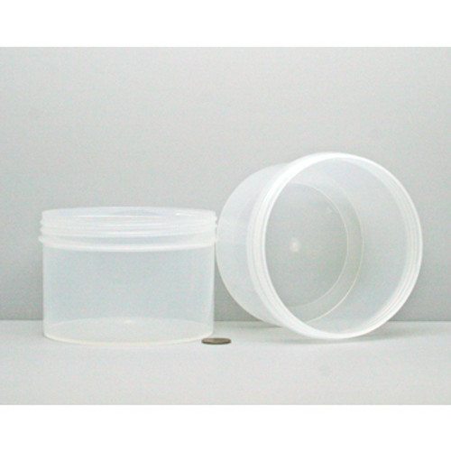 Bulk 24oz 120mm Polypropylene Jars, 650mL (no caps), case/120