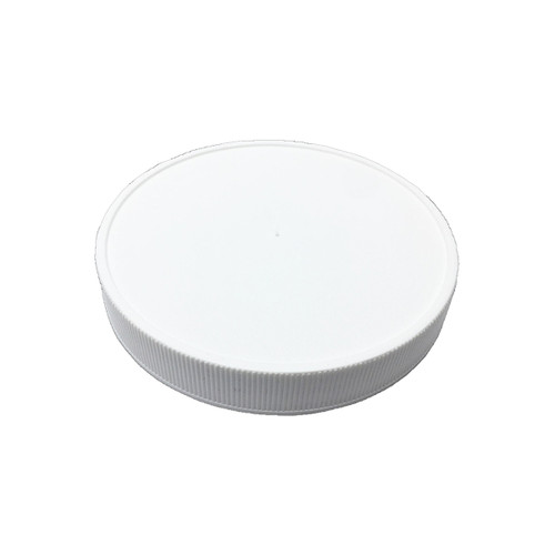 53mm (53-400) Natural Polypropylene Foam Lined Ribbed Cap, case/1500