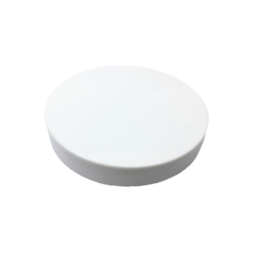 53mm (53-400) Black Polypropylene Heat Seal Lined Smooth Cap, case/240