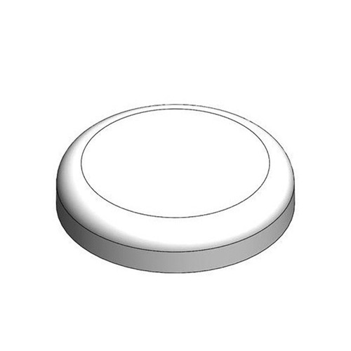 Black PP Domed Cap, Each, 89-400