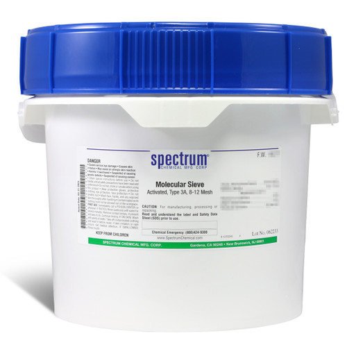 Molecular Sieve, Activated, Type 3A, 8-12 Mesh, 5kg, Each