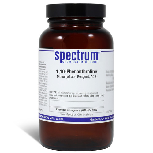 1,10-Phenanthroline, Monohydrate, Reagent, ACS, 100g, Each