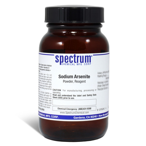 Sodium Arsenite, Powder, Reagent, 125g, Each