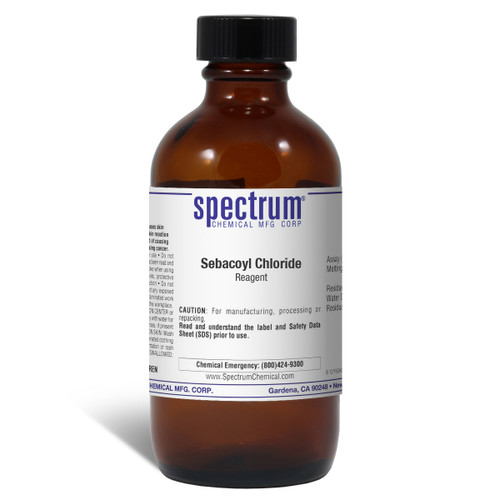 Sebacoyl Chloride, Reagent, 100mL, Each