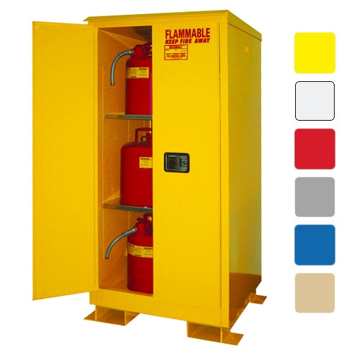 Securall® Weatherproof outdoor cabinet, 60 gal Self-Closing, 2-Door