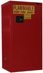 Securall® Flammable Storage Cabinet, 16 gal, Self-Closing