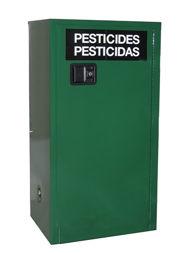 Pesticide Storage Cabinet, 12 gallon, Self-Closing Door