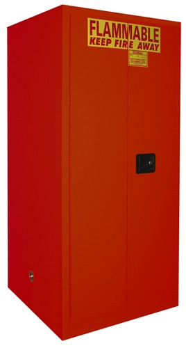 Flammable Paint & Ink Storage Cabinet 120 gal, Self-Closing Standard 2-Door