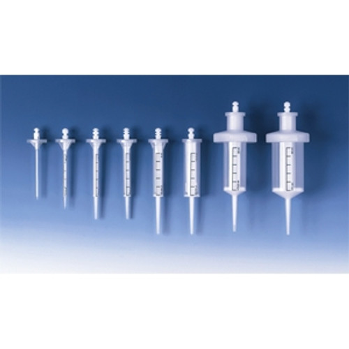 EZ Syringe Tips for Repeating Pipettes, Choose 0.5 ml to 12.5 ml, case/100