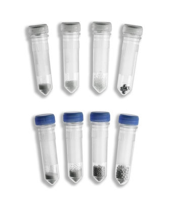 Prefilled 2 ml, Tubes, Zirconium Beads, 01mm, Triple Pure, Pack of 50