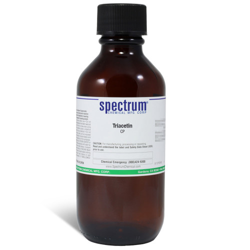 Triacetin, CP, 500mL, Each