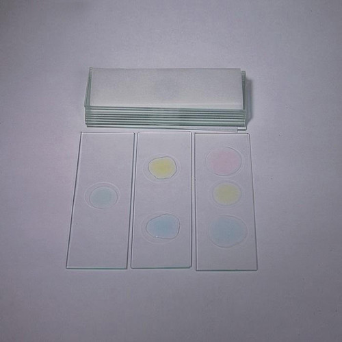 Standard 3" x 1" Glass Microscope Slides, 1.2mm, 1 concavity, pk/12