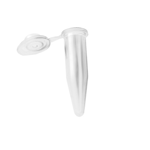 G-Tube® Microcentrifuge Tubes, Siliconized, 0.6 mL, Natural, Sterile, 5 bags of 50, pack/250