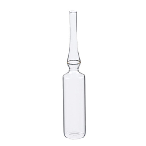 Wheaton® Borosilicate Glass 10mL Ampule, Clear, Pre-Scored, case/144