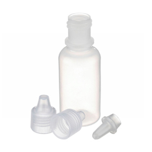Wheaton® 15mL Bottle, Dropping, LDPE, Stream Tip, case/144