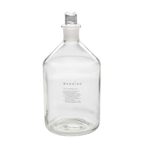 Wheaton® 2000 ml Borosilicate Glass Reagent Bottles, Clear, Ground Stopper, case/6