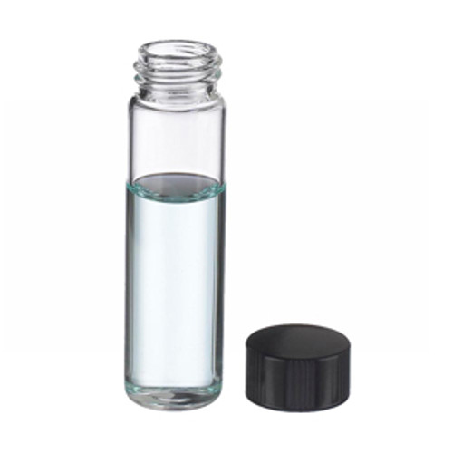 Wheaton® 8mL, Economy Vials, Clear, Borosilicate Glass, 15-425 Caps, Rubber, case/200
