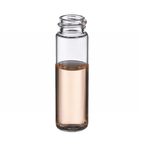 Wheaton® 16mL Clear Borosilicate Glass Sample Vials In Box, Screw Thread, No Caps, case/200