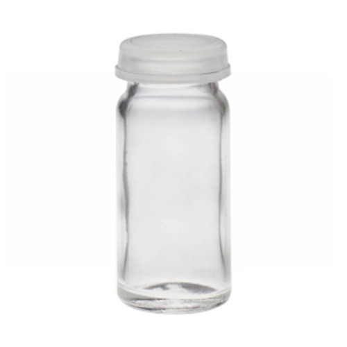 Wheaton® 12mL Glass Sample Bottles, Clear Snap Caps, case/144