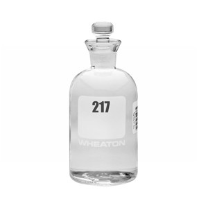 Wheaton® 300mL BOD Bottles, Borosilicate Glass, Numbered 217-240, case/24