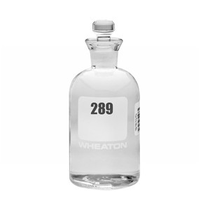 Wheaton® 300mL BOD Bottles, Borosilicate Glass, Numbered 289-312, case/24