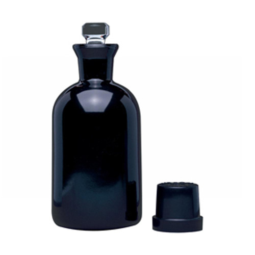 Wheaton® 300mL BOD Bottles, Safety Coated, Robotic Stopper, case/20