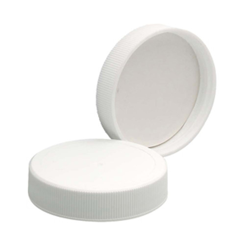 Wheaton® 48-400 PP Caps, White, Foamed Poly Liner, case/72