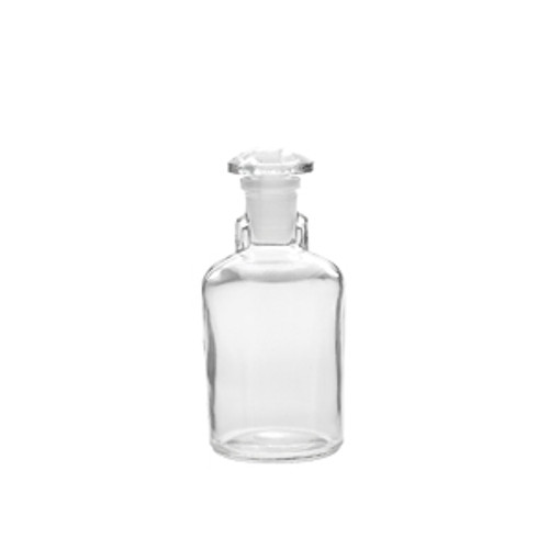 1oz (30ml) Flint (Clear) Big Bead Boston Round Glass Bottle - 20-400 Neck