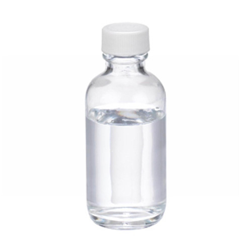 Wheaton® 8oz Clear Glass Boston Round Bottles, 24-400 Poly Vinyl Liner Bulk,  case/108