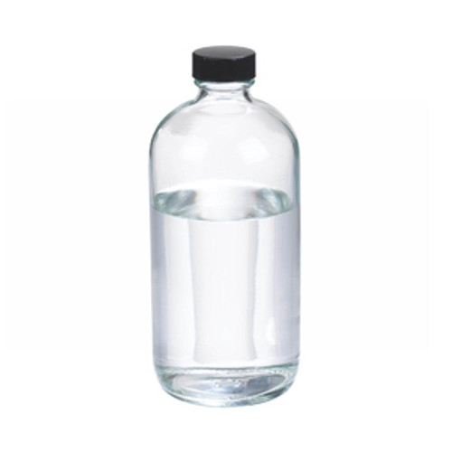 Wheaton® 500mL Borosilicate Glass Bottle, Clear, 33mm neck finish