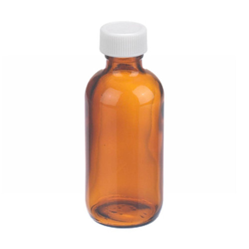 1 Liter (1,000ml) Pour-Out Round Glass Bottle - 33-430 Neck