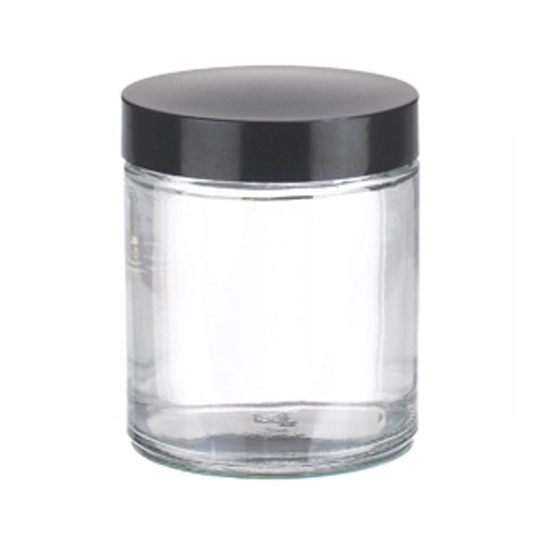 8oz (240ml) Clear Tall Straight Sided Jar with 58-400 neck finish
