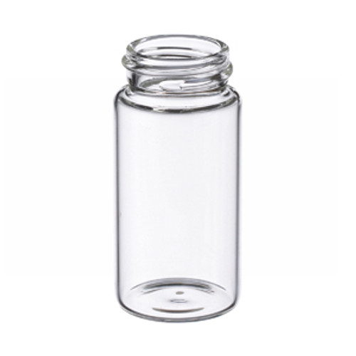 Wheaton® Safety Coated Clear Glass Bottles, 16 oz, Poly Lined Screw Caps,  case/24