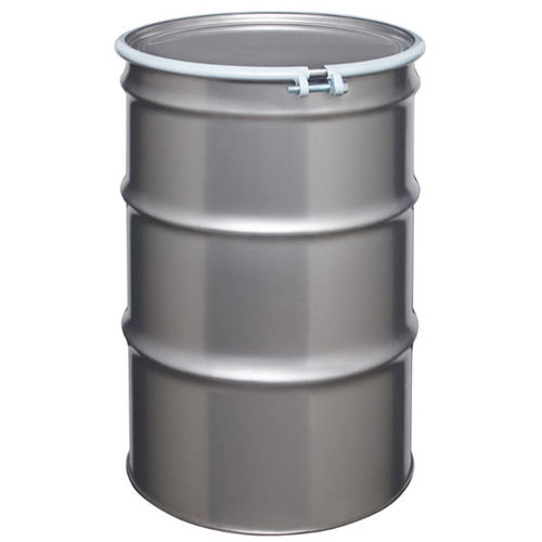 Steel Salvage Drum - 85-Gallon - Quick Lever Closure - Transport Hazardous  Materials